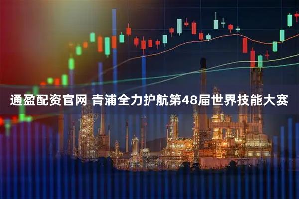 通盈配资官网 青浦全力护航第48届世界技能大赛